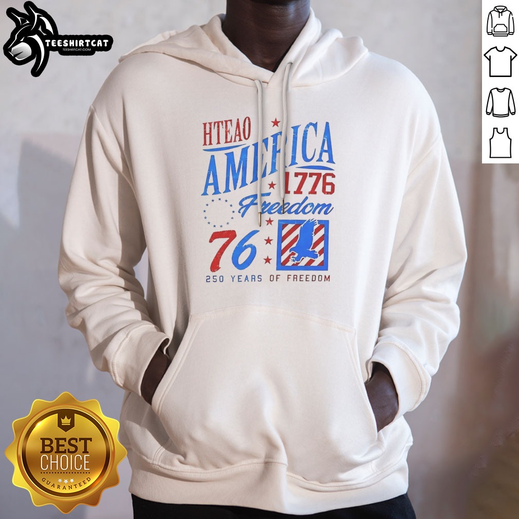 pretty-america-1776-freedom-76-250-years-of-freedom-hoodie-2 Pretty America 1776 Freedom 76 250 Years Of Freedom Hoodie in a cozy fit, perfect for patriotic celebrations.