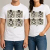 Pretty Basketball Purdue The Lance Dance Lance Jones t shirt in black, front view with graphic print