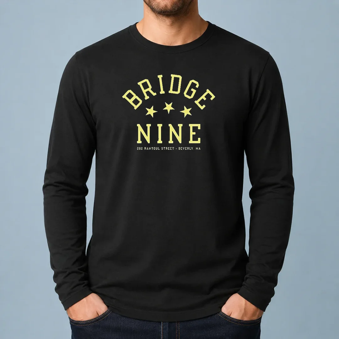 pretty-bridge-nine-282-rantoul-street-beverly-ma-long-sleeve-shirt Pretty Bridge Nine 282 Rantoul Street Beverly MA long sleeve shirt in white, front view