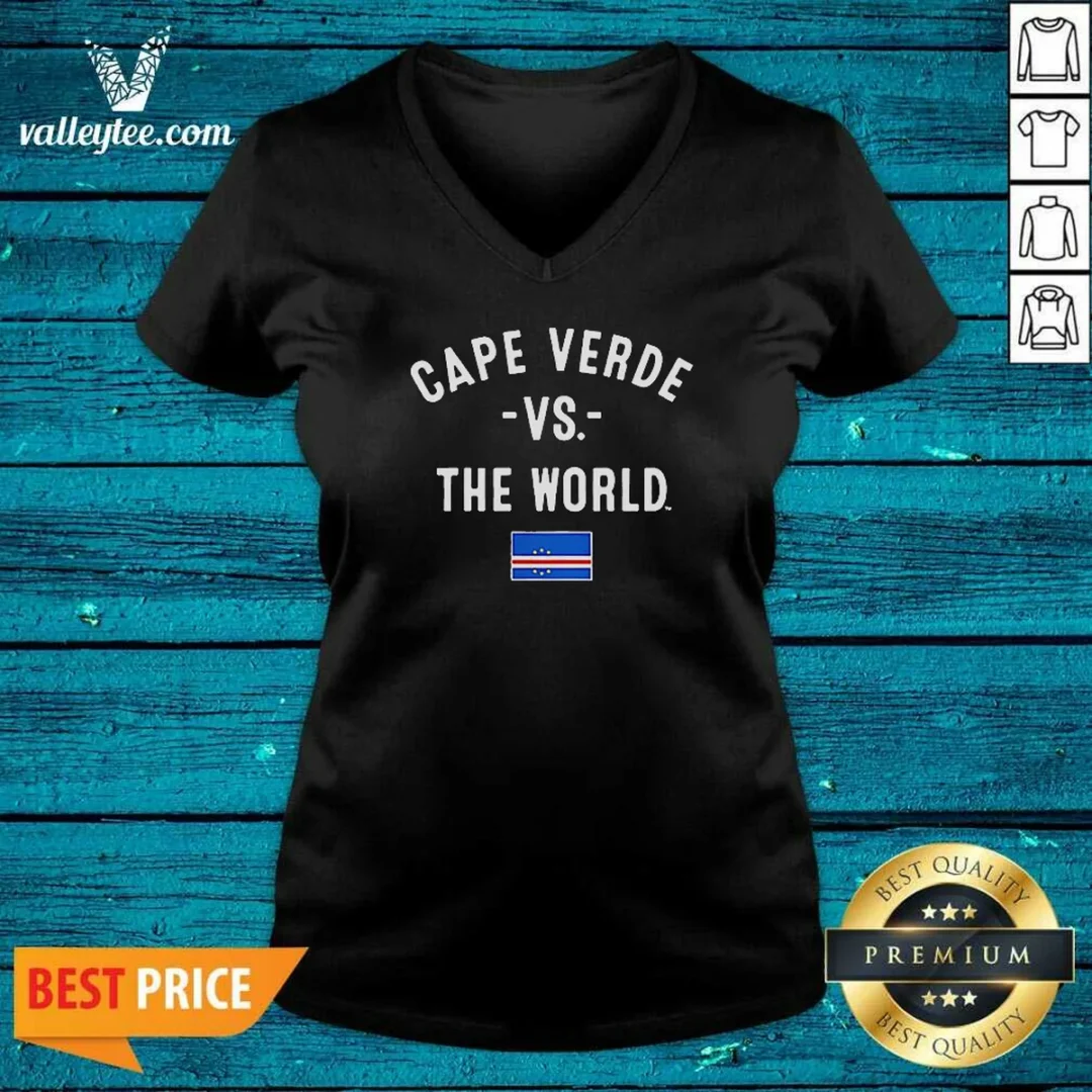 pretty-cape-verde-vs-the-world-national-team-pride-patriotic-country-flag-world-cup-2026-v-neck-shirt-v-neck Pretty Cape Verde Vs The World National Team Pride Patriotic Country Flag World Cup 2026 V-Neck Shirt