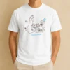 Pretty Chiikawa Characters And Duck Friend Illustration From The Shirt