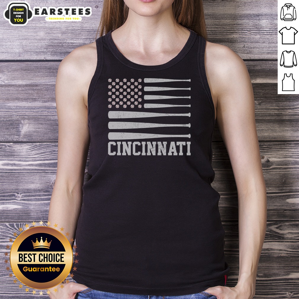 pretty-cincinnati-baseball-bat-american-flag-tank-top Pretty Cincinnati Baseball Bat American Flag tank top showcasing vibrant colors and unique design
