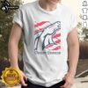 Pretty Denver Broncos American Heritage Wordmark Shirt featuring vibrant team colors and classic logo design.