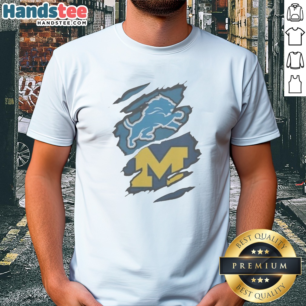 pretty-detroit-lions-michigan-wolverines-combined-logo-graphic-apparel-shirt Pretty Detroit Lions Michigan Wolverines Combined Logo Graphic Apparel Shirt showcasing team pride.