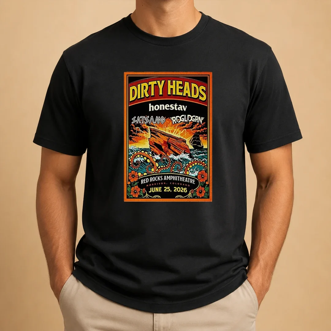 pretty-dirty-heads-morrison-red-rocks-amphitheatre-jun-25-2026-poster-t-shirt Pretty Dirty Heads Morrison Red Rocks Amphitheatre Jun 25 2026 Poster