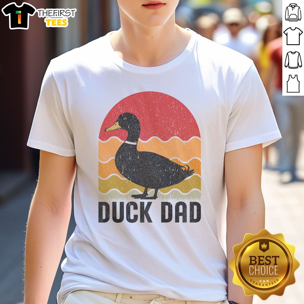 pretty-duck-dad-shirt Pretty Duck Dad Shirt featuring a playful duck graphic on a comfortable tee.