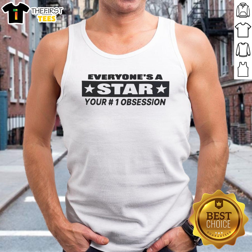 pretty-everyone-s-a-star-your-1-obsession-tank-top Pretty Everyone'S A Star Your 1 Obsession Tank Top in a vibrant color, perfect for casual outings.