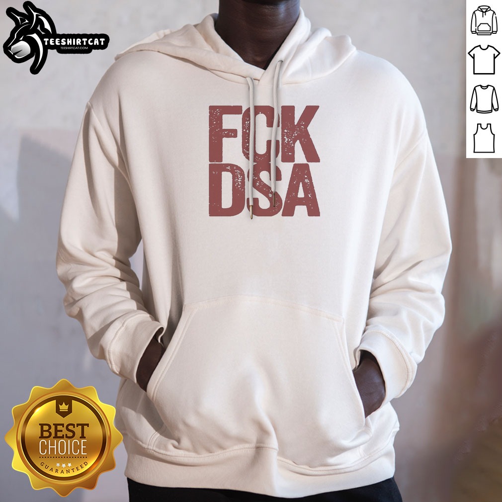 pretty-fck-dsa-logo-hoodie Pretty Fck Dsa Logo Hoodie in black with bold front graphic, comfortable pullover style with drawstring hood