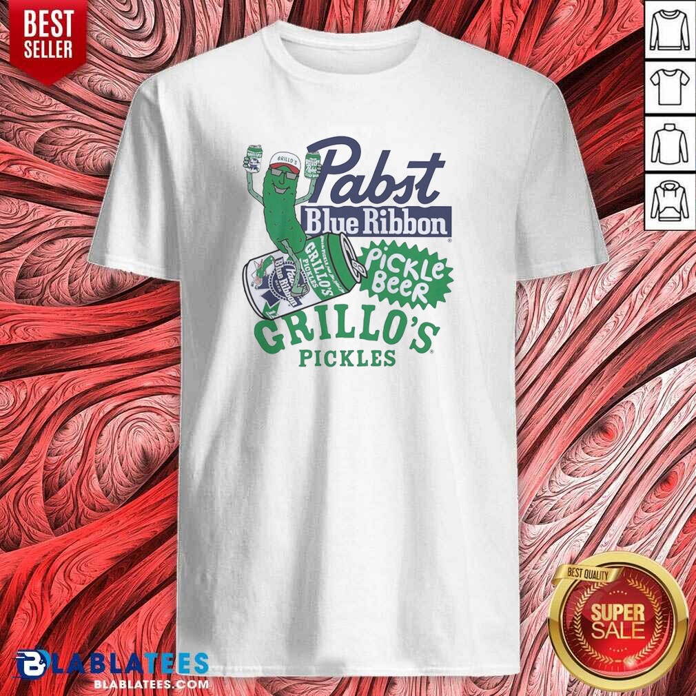 pretty-grillos-pickles-pabst-blue-ribbon-pickle-beer-logo-shirt-optimized-1 Pretty Grillos Pickles Pabst Blue Ribbon Pickle Beer Logo