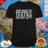 Pretty How Many Texts You Got Left shirt optimized, featuring a playful text design on a high-quality fabric.