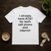 Pretty I Already Have AT&T For Both Cell Phone And Internet