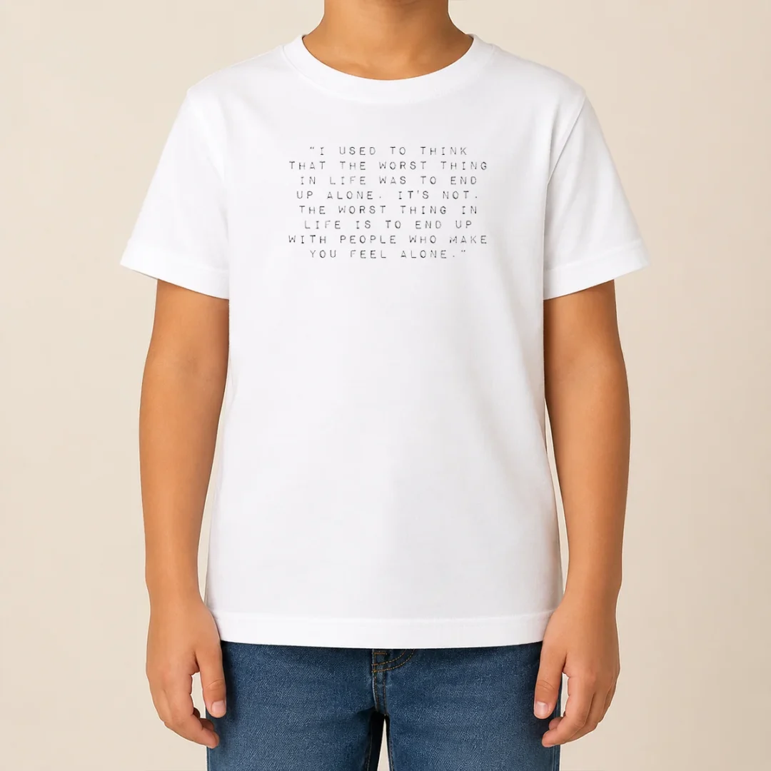 Pretty I Used To Think That The Worst Thing In Life Was To End Up With People Kids T Shirt Pretty I Used To Think That The Worst Thing In Life Was To End Up With People Kids T-Shirt