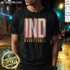 Pretty Indiana Basketball Bold Stacked Letters