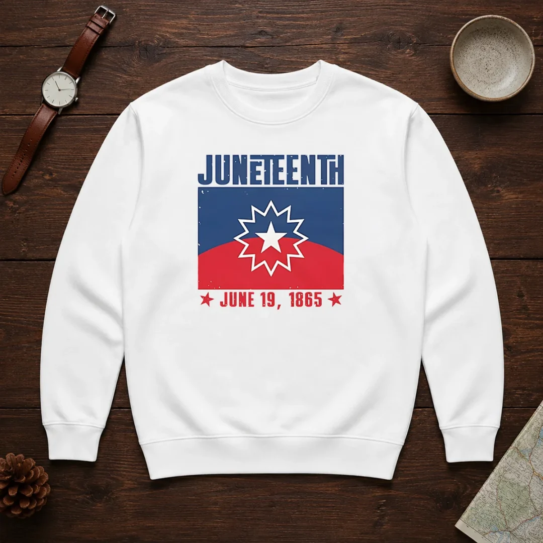 pretty-juneteenth-red-white-blue-freedom-flag-1865-emancipation-day-sweater Pretty Juneteenth Red White Blue Freedom Flag 1865 Emancipation Day Sweater