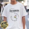Pretty Just A West Virginia Girl Living In A New York World Shirt, casual short sleeve tee with bold text design