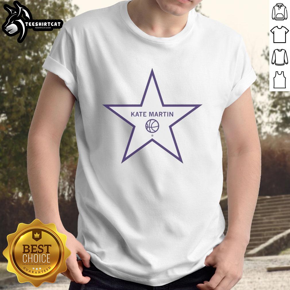 pretty-kate-martin-basketball-star-player-t-shirt-1 Pretty Kate Martin Basketball Star Player T-Shirt featuring a vibrant design celebrating her athletic talent and style.