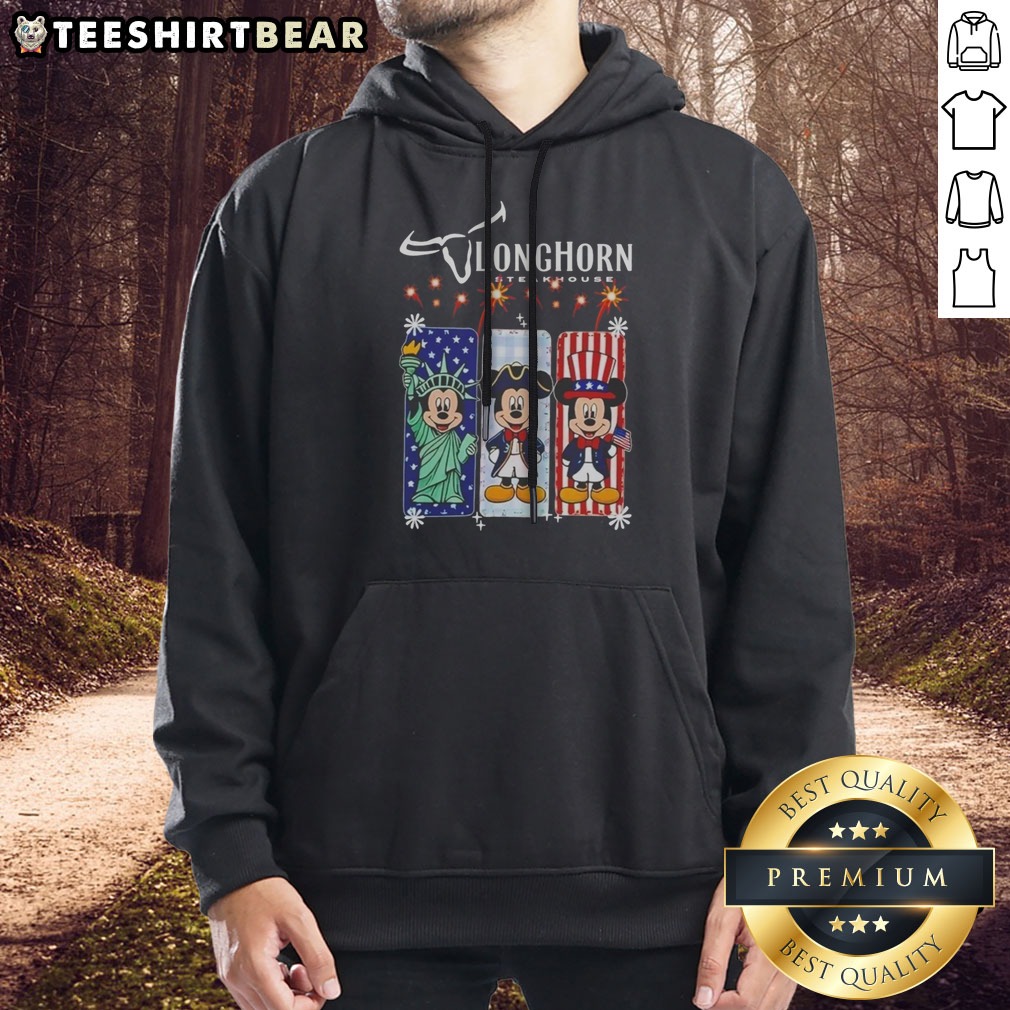pretty-longhorn-steakhouse-mickey-mouse-patriotic-usa-characters-hoodie Pretty Longhorn Steakhouse Mickey Mouse Patriotic USA Characters Hoodie featuring vibrant patriotic Mickey Mouse design on a comfortable pullover hoodie