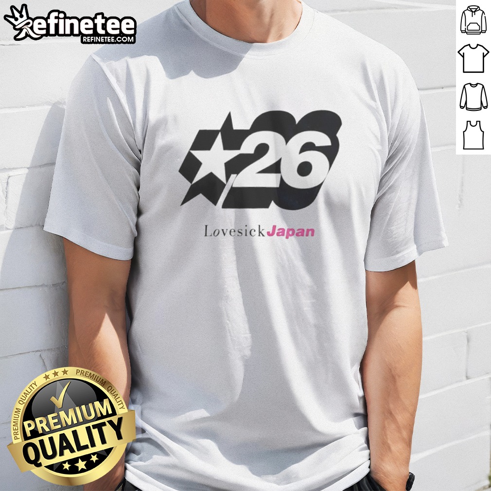 pretty-lovesick-japan-26-star-t-shirt-1 Pretty Lovesick Japan 26 Star t shirt featuring a vibrant design and comfortable fit.