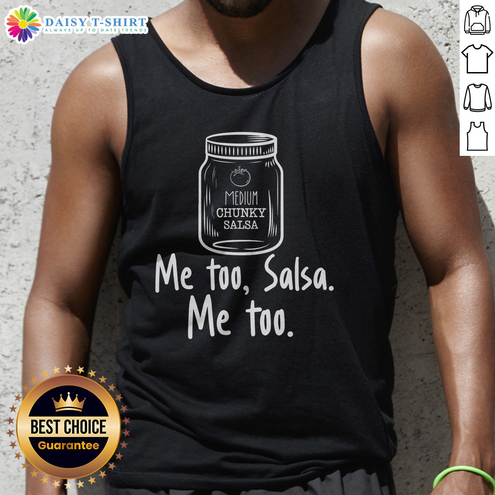Pretty Me Too Salsa Me Too Tank Top Pretty Me Too Salsa Me Too Tank Top featuring vibrant colors and a playful design