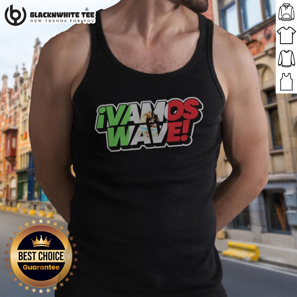 pretty-mexico-national-football-team-el-tri-world-cup-fifa-estadio-azteca-vamos-wave-tank-top Pretty Mexico National Football Team El Tri World Cup FIFA Estadio Azteca Vamos Wave Tank Top displayed on a neutral background