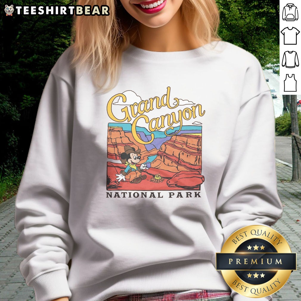 pretty-mickey-mouse-grand-canyon-national-park-sweatshirt Pretty Mickey Mouse Grand Canyon National Park Sweatshirt featuring a vibrant design inspired by nature.