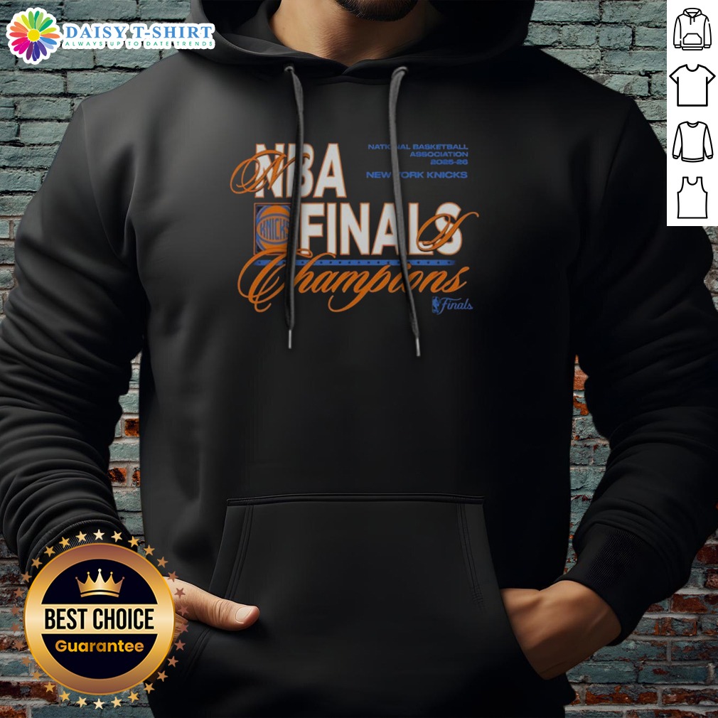 pretty-new-york-knicks-2025-2026-nba-finals-champions-national-basketball-association-hoodie Pretty New York Knicks 2025 2026 NBA Finals Champions National Basketball Association Hoodie in navy blue with bold orange and white lettering