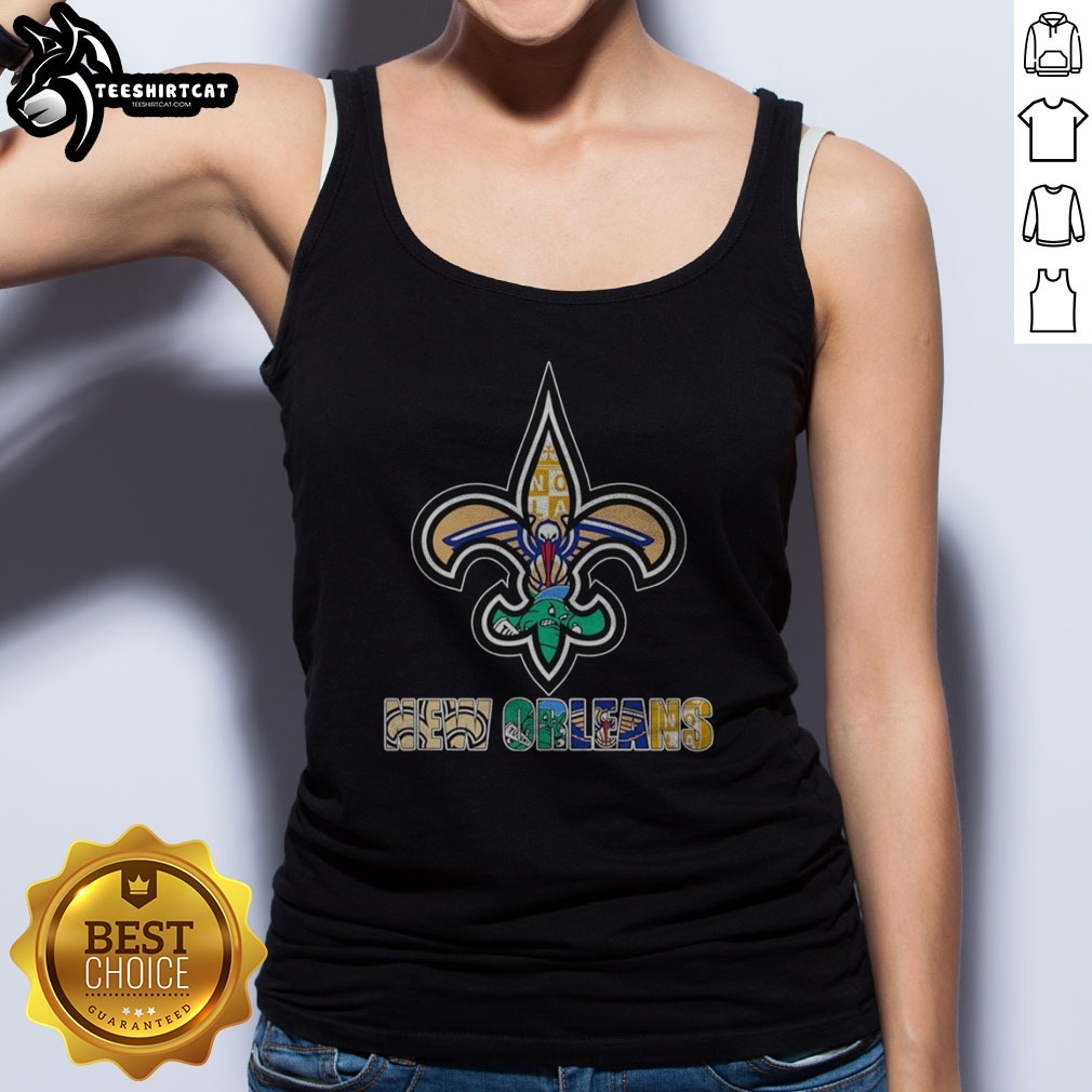 pretty-nola-saints-pelicans-tulane-fleur-de-lis-logo-tank-top Pretty NOLA Saints Pelicans Tulane Fleur De Lis Logo Tank top featuring a vibrant fleur de lis design.