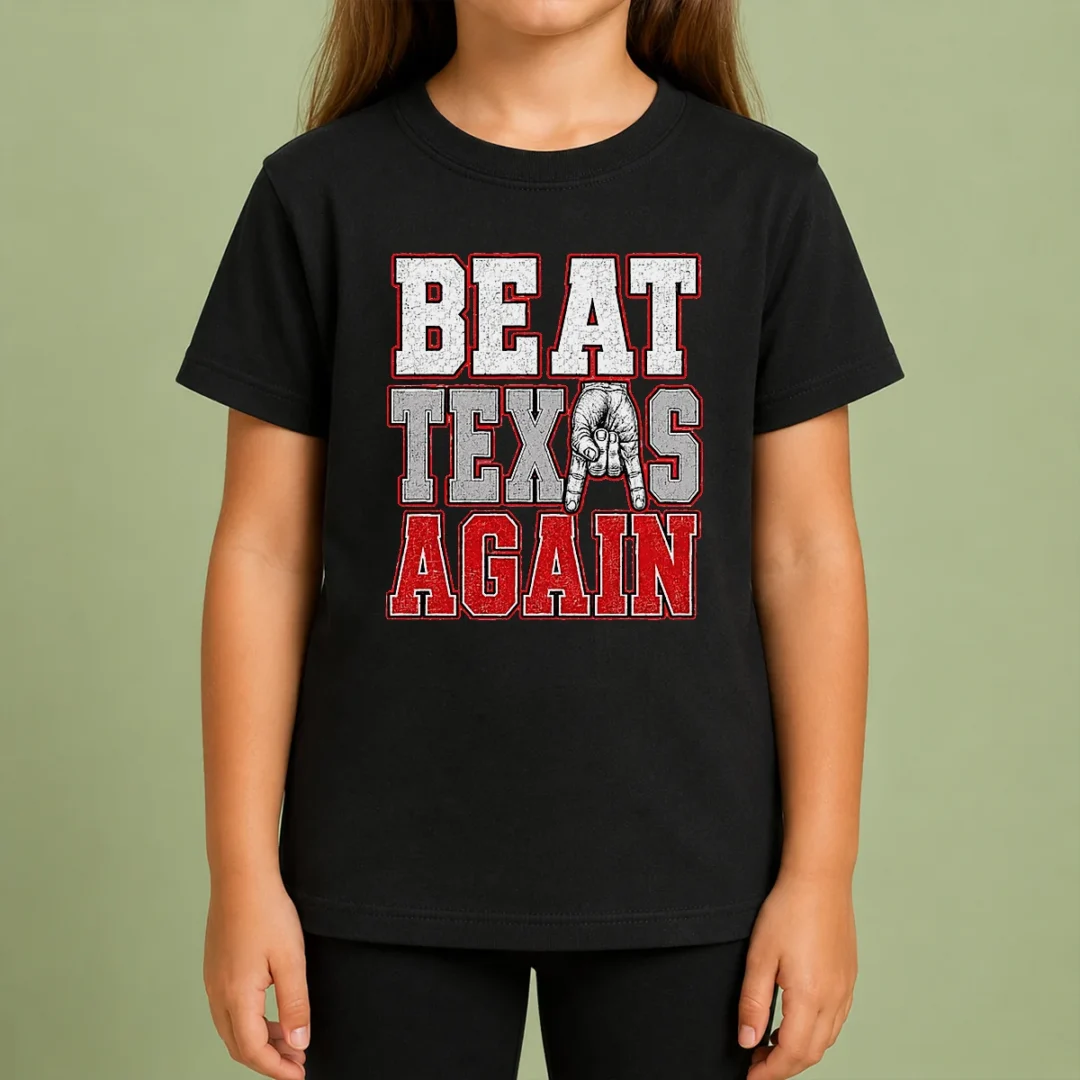 Pretty Oklahoma Sooners Beat Texas Again College Football Kids T Shirt Pretty Oklahoma Sooners Beat Texas Again College Football Kids T-Shirt