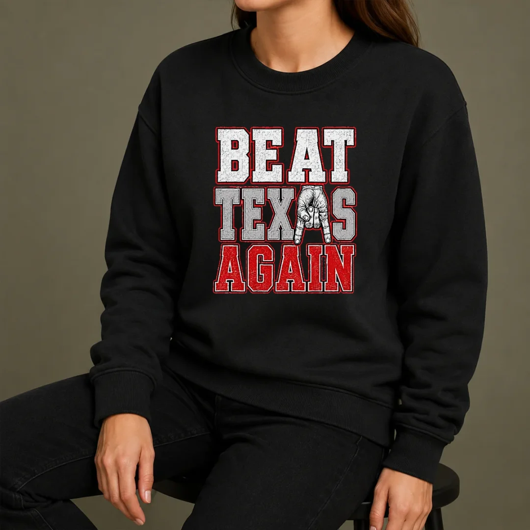 Pretty Oklahoma Sooners Beat Texas Again College Football Sweater Pretty Oklahoma Sooners Beat Texas Again College Football Sweater