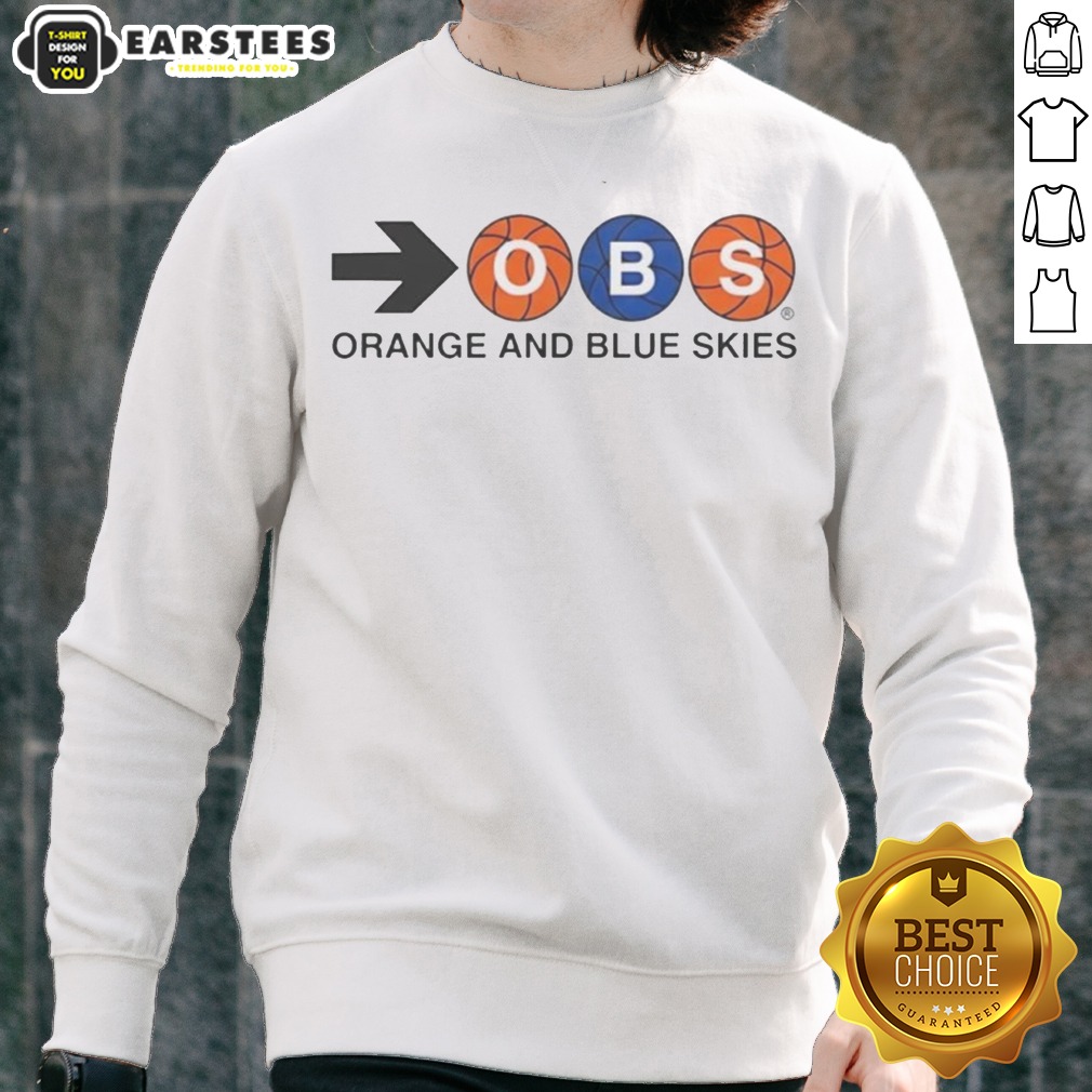 pretty-orange-and-blue-skies-sweatshirt Pretty Orange And Blue Skies sweatshirt featuring a vibrant sky-inspired design