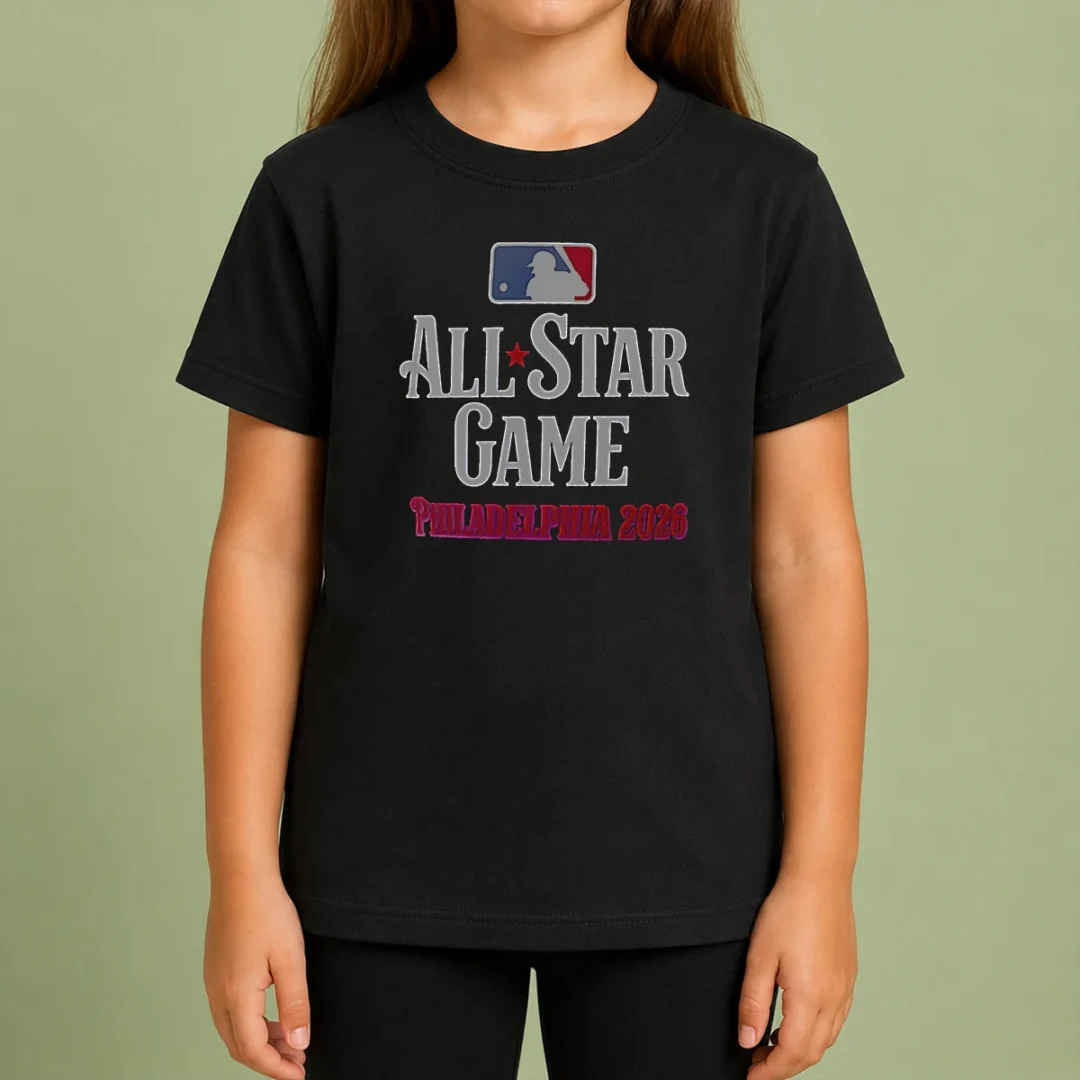 Pretty Philadelphia 2026 MLB All Star Game USA 250 Kids T Shirt Pretty Philadelphia 2026 MLB All Star Game USA 250 Kids T-Shirt