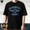 Pretty Richmond Hill NYC Queens Emblem Wings Design Graphic Shirt showcasing vibrant colors and unique emblem wings.