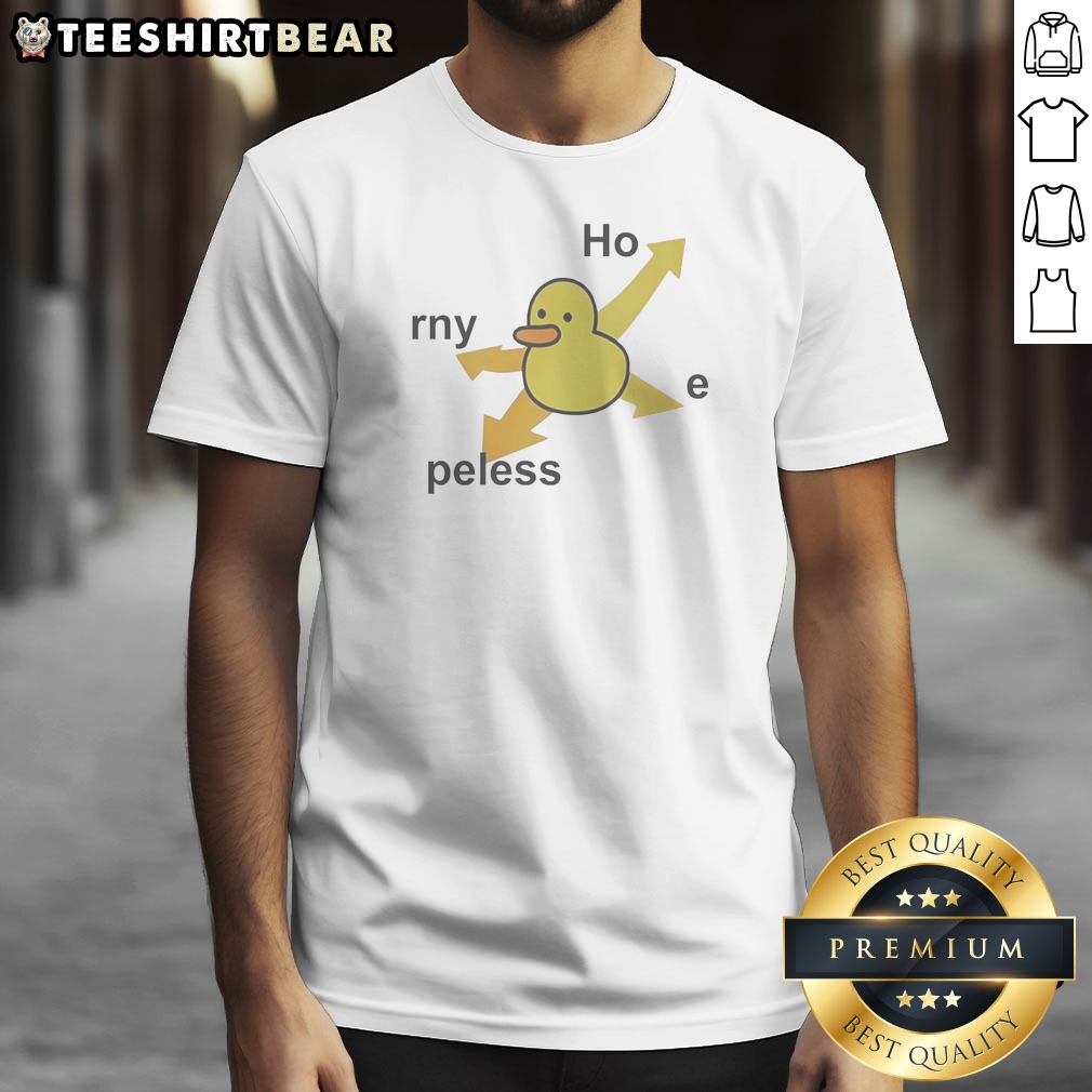 pretty-rny-peless-duck-in-distress-shirt Pretty Rny Peless Duck In Distress