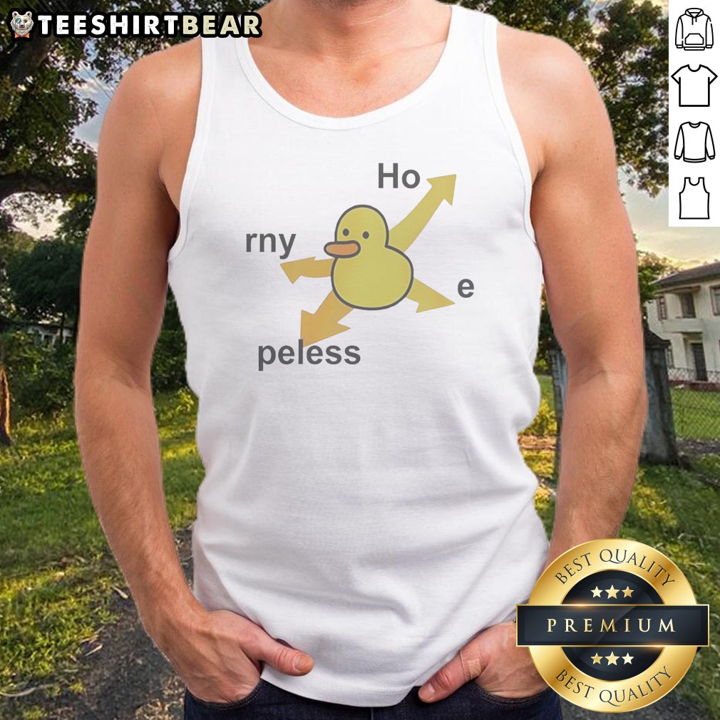 pretty-rny-peless-duck-in-distress-tank-top Pretty Rny Peless Duck In Distress Tank Top