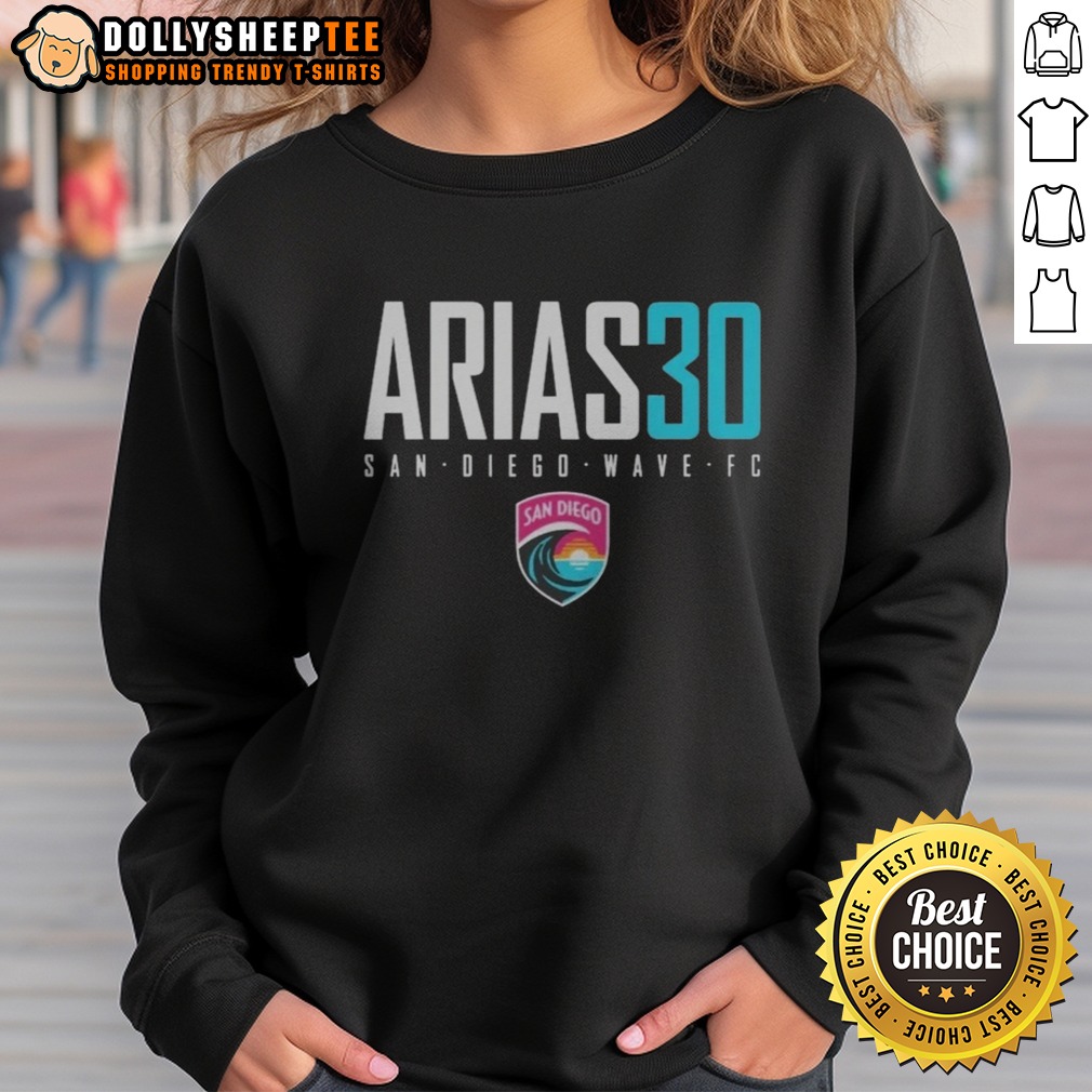 pretty-san-diego-wave-fc-arias-30-san-diego-wave-fc-soccer-nwsl-player-sweatshirt