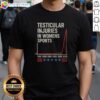 Pretty Testicular Injuries Womens Sports 0 1995 2000 2005 2010 2015 2025 Shirt featuring a unique design