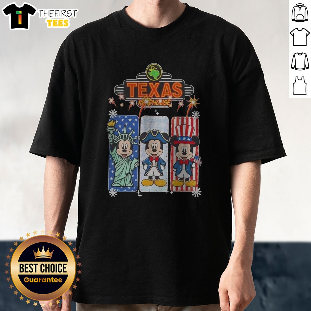 pretty-texas-roadhouse-mickey-mouse-statue-of-liberty-usa-independence-day-shirt-1 Pretty Texas Roadhouse Mickey Mouse Statue Of Liberty USA Independence Day Shirt featuring patriotic graphic on a comfortable cotton tee