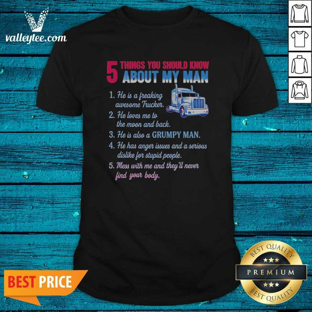 pretty-truck-5-things-you-should-know-about-my-man-1-he-is-a-freaking-awesome-trucker-shirt-optimized Pretty Truck 5 Things You Should Know About My Man 1 He Is A Freaking Awesome Trucker shirt optimized in vibrant colors