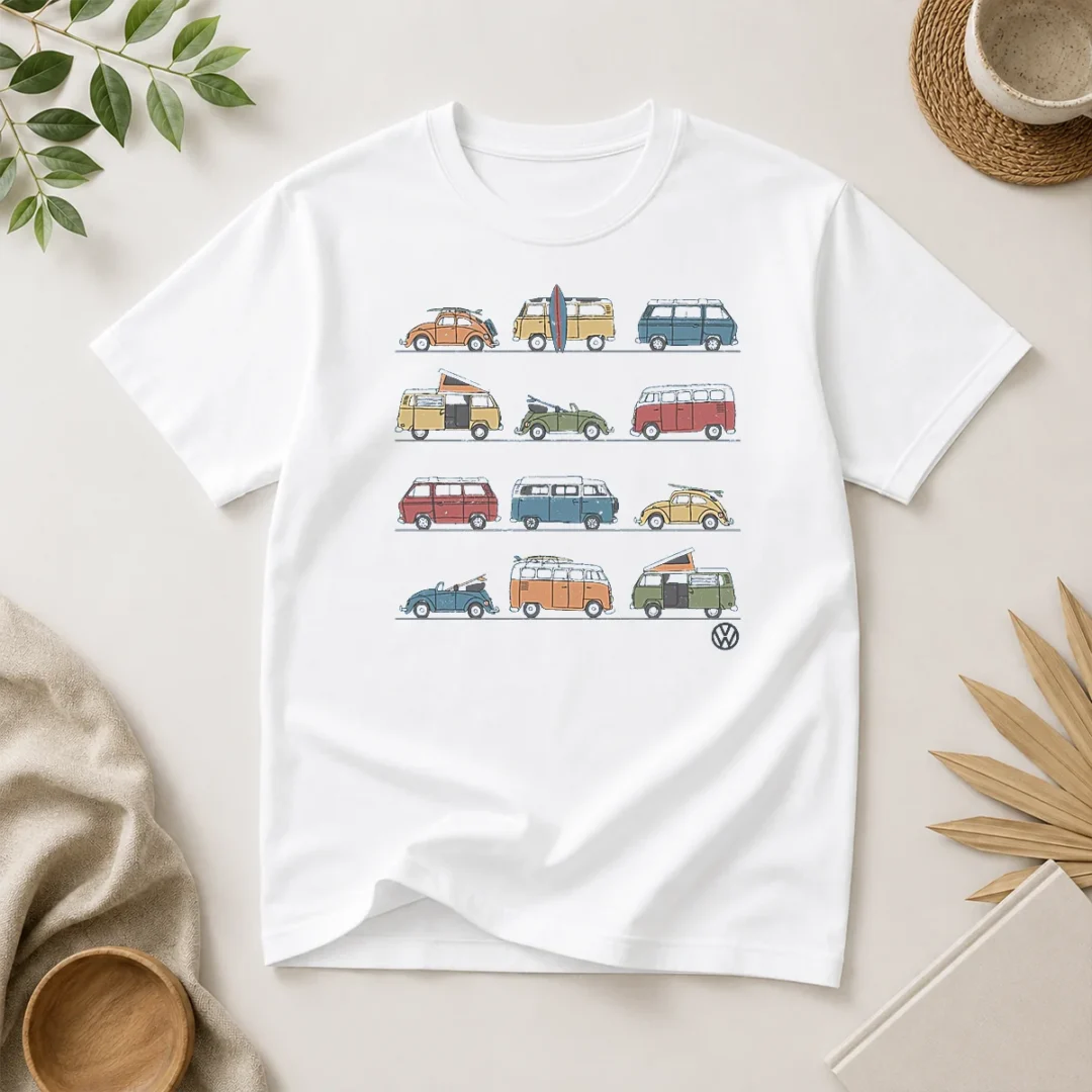 pretty-volkswagen-vans-and-beetles-mens-t-shirt-1 Pretty Volkswagen Vans And Beetles Mens