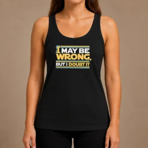 Original I May Be Wrong But I Doubt It Tank Top