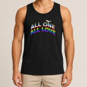 Nice All One All Love LGBTQ Tank Top