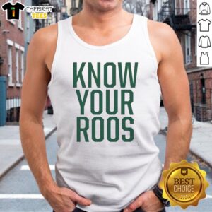 Original Kansas City Roos NCAA Basketball Tank top featuring team colors and logo.