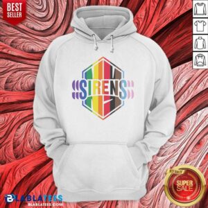Awesome New York Sirens Pride LGBTQ Rainbow Flag hoodie optimized for online display