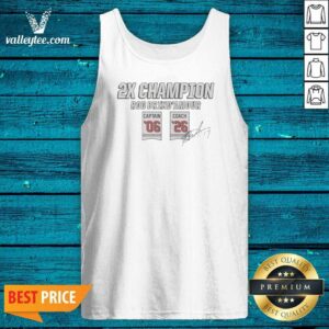 Funny Rod Brind'Amour Two Time Champion Tank Top