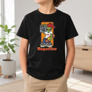 Top Vans Warped Tour Alien Kids T-Shirt