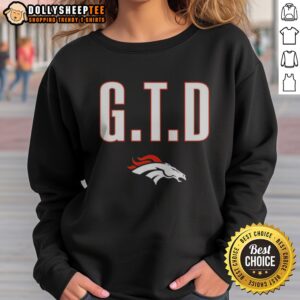 Original GTD Talanoa Hufanga Denver Broncos Sweatshirt featuring team colors and logo