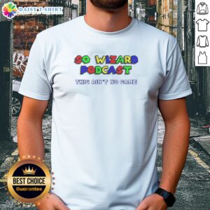 Top So Wizard Podcast This Ain'T No Game Shirt featuring bold graphic print on a comfortable crew neck tee