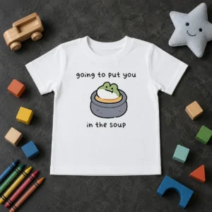Good Frog Going To Put You In The Soup Kids T-Shirt