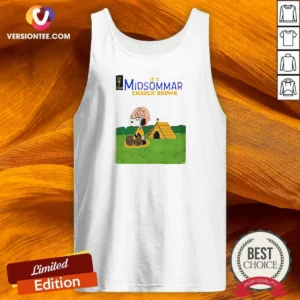 Hot Snoopy Charlie Brown It'S Midsommar Charlie Brown Parody Tank Top