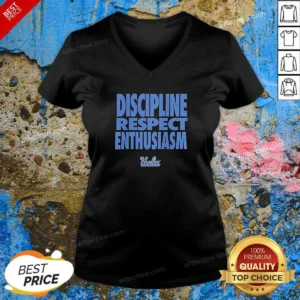 Original UCLA Bruins Discipline Respect Enthusiasm V-Neck Shirt